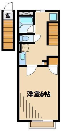 アムールＫＴＴＭの物件間取画像